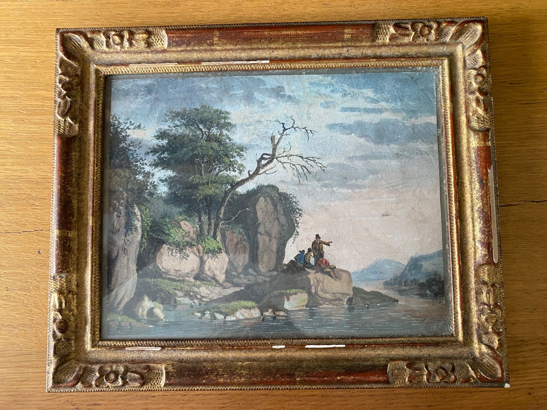 Gemälde: Original Aquarell um 1850 – Gebraucht aus Zürich von JAD01