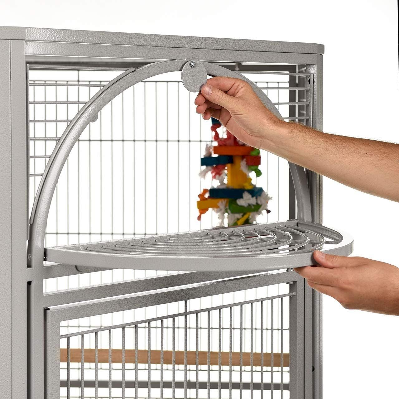 Vogelhäuser: Montana Cages Denver Eckvogelkäfig – Neu und originalverpackt aus Bottighofen von zaap 1