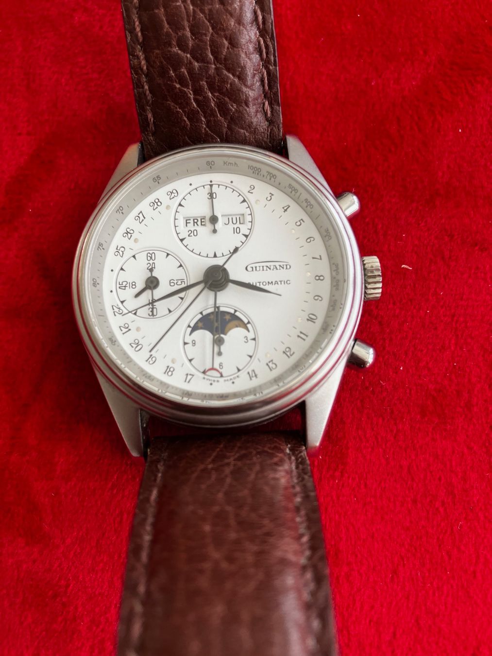 Orologi: Guinand Automatic mit Mondphase – Usato da Olten venduto da Spiegel03 2