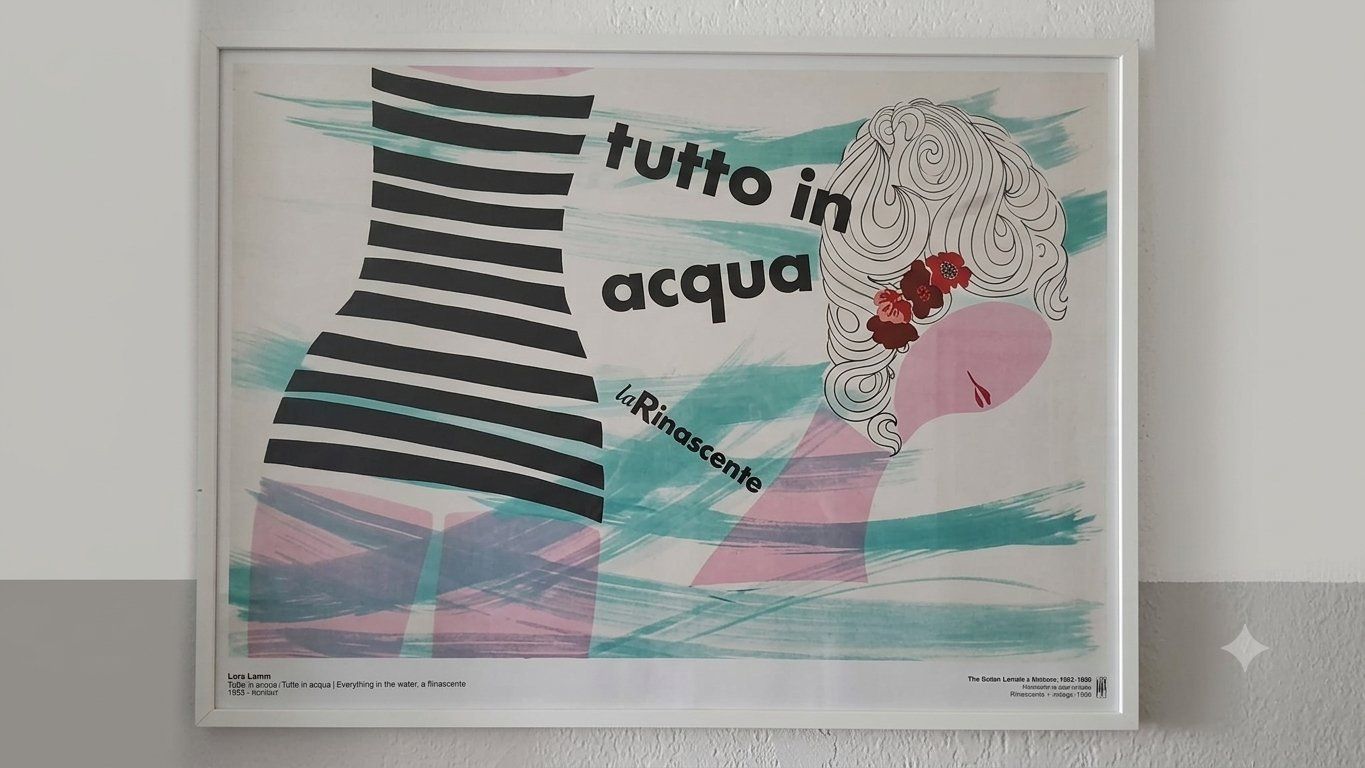 Posters & Illustrations: Lora Lamm.... manifesto pubblicitario – D'occasion à Massagno par alessandro041 4