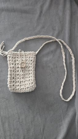Handgemachte Häkeltasche Handystasche