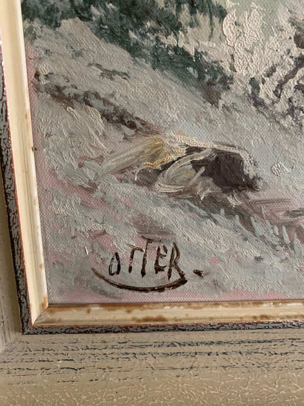 Gemälde: Max Otter (1912-1983) Original Gemälde – Gebraucht aus Biel/Bienne von Katja01112 2