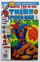 MARVEL TWO IN ONE ANNUAL #2 DEATH THANOS 🔑 KEY ISSUE 1977