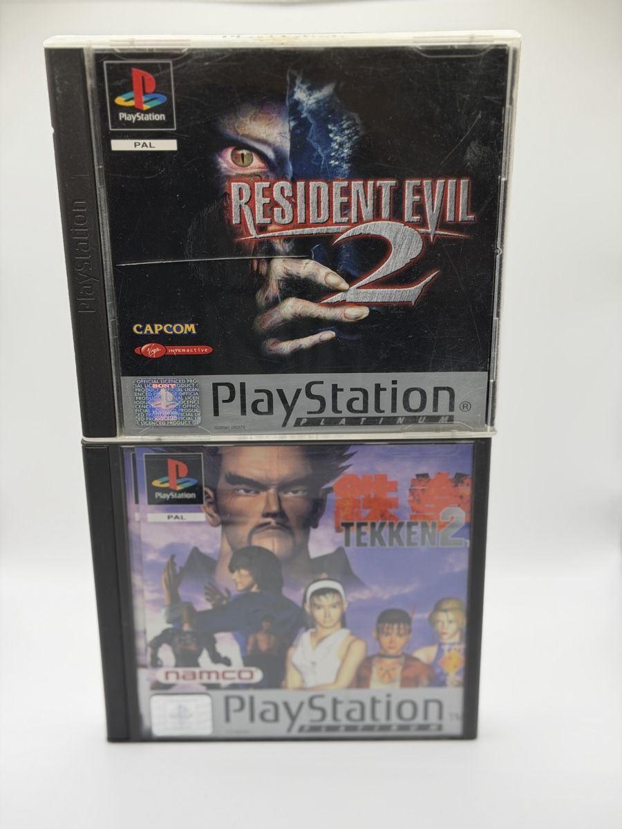 Giochi: RESIDENT EVIL 2 + TEKKEN 2 PlayStation 1 Bundle – Usato da Carrouge VD venduto da RETRO-GAME-97