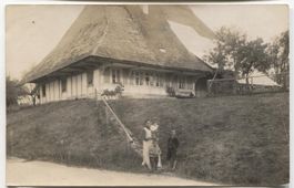 KUENGOLDINGEN ? AG 1910 Aargauer Strohdachhaus