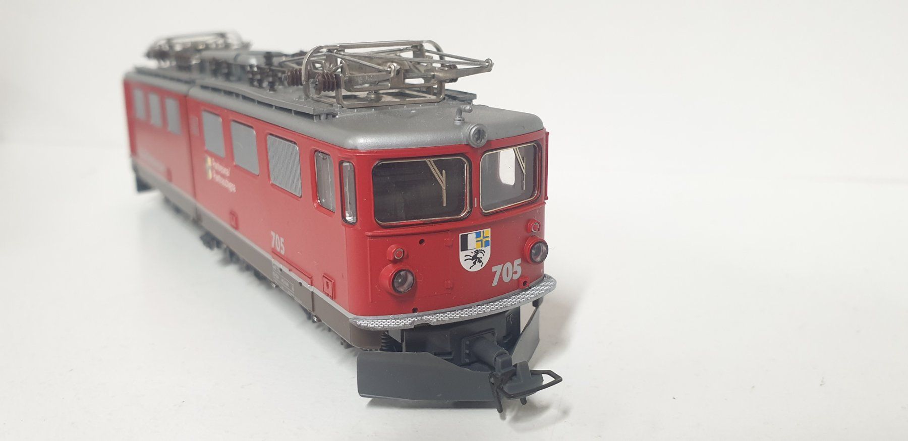 Bemo Modelleisenbahnen: Bemo RhB Ge6/6 ESU Digital 1254 125 – Gebraucht aus Geroldswil von TopTrain54 3