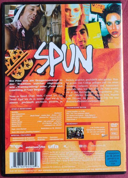 Tutti i DVDs: Spun   (Deutsch & Englisch)       ©'2002 – Usato da St. Gallen venduto da elk2024 2