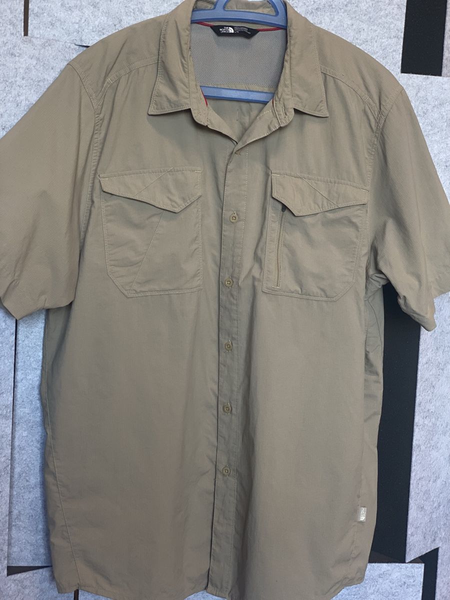 North Face Camicie: North Face Outdoor Herren Hemd kurzarm L – Usato da Dittingen venduto da ert_nyv5