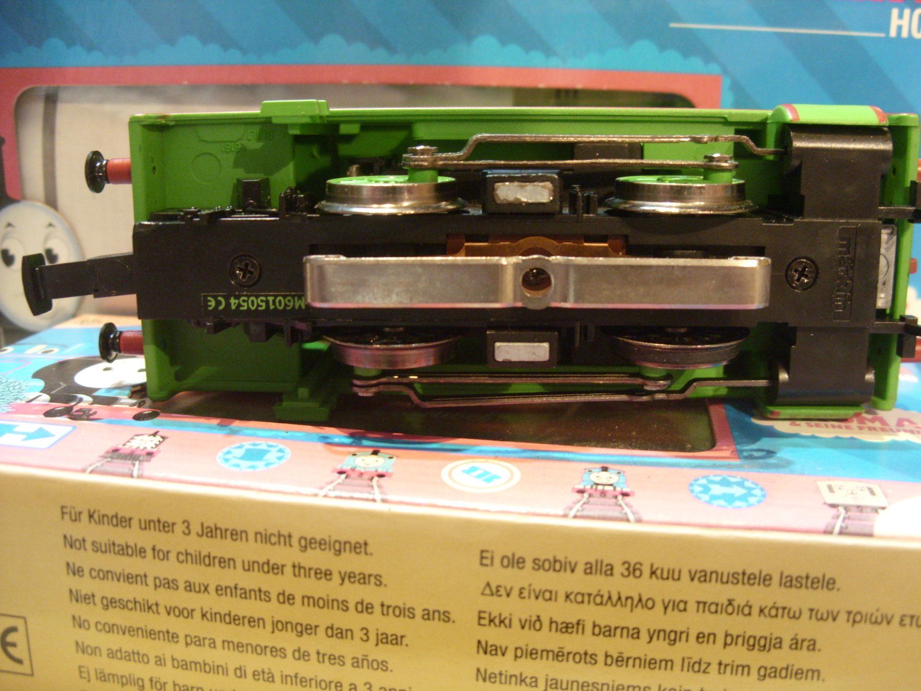 Märklin Modellini di ferrovie: Märklin H0  Percy WS digital plus 2 Wagen – Usato da Untersiggenthal venduto da Gumel50 2
