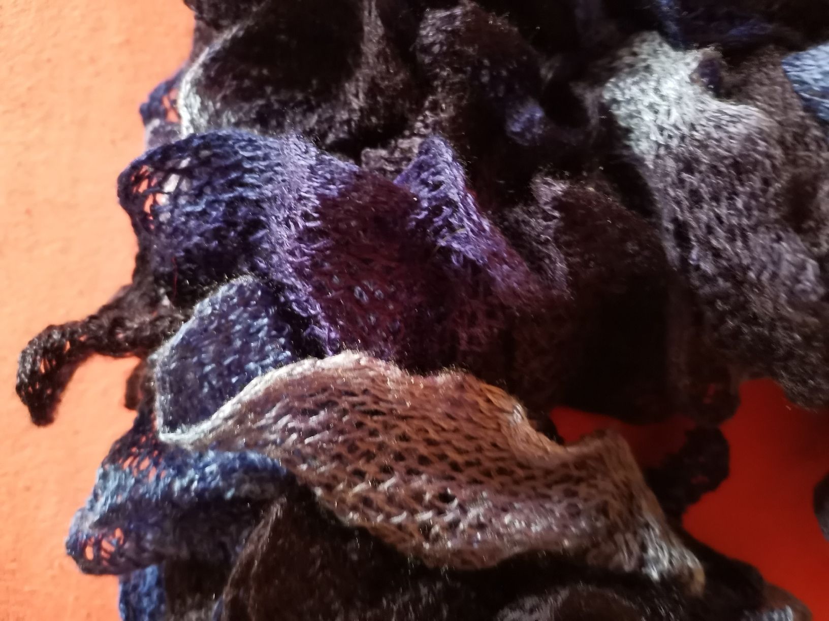 Foulards, Tücher & Schals: Écharpe en tricot – Neu (gemäss Beschreibung) aus Cournillens von masoeur 2