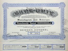 Bank-Unie NV, Antwerpen - 1932