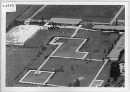Flugaufnahme Wil SG Sportanlagen Schwimmbad Photo: 90x125mm