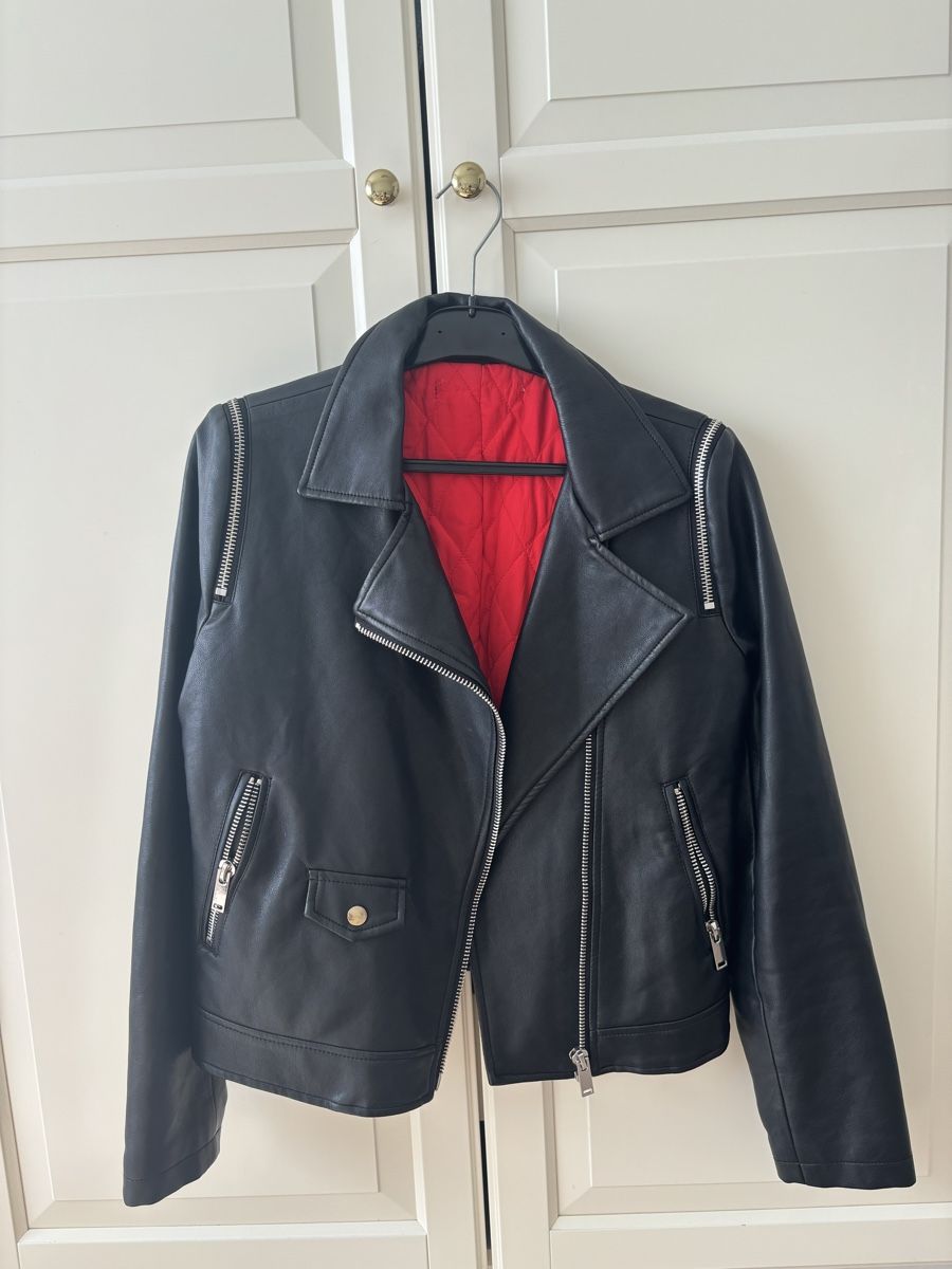 Giacche: Mango M size Leather Vegan Jacket NP: 120.- – Nuovo (secondo la descrizione) da Horgen venduto da len_qjz9 1