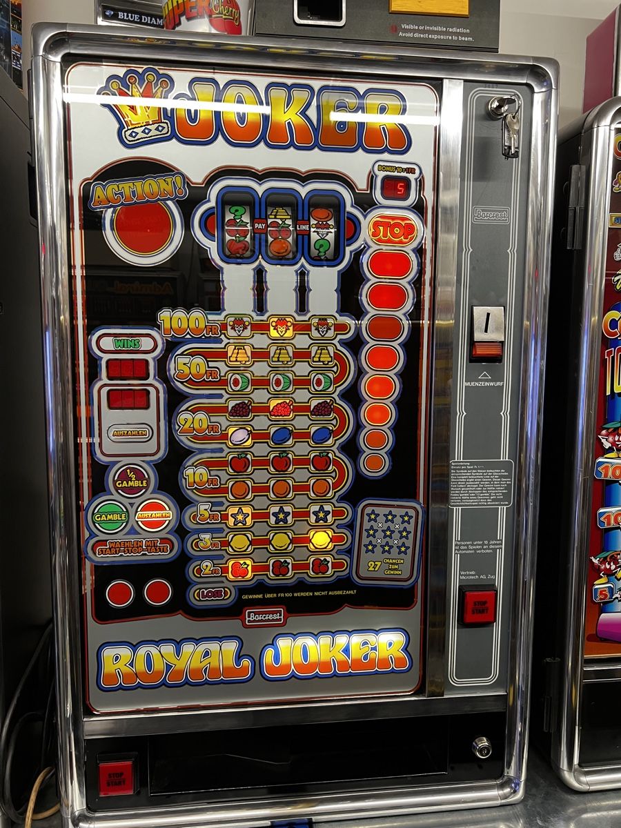 Slot Machine: Royal Joker Silberne Scheibe – Usato da Urdorf venduto da AMBASSADOR 2