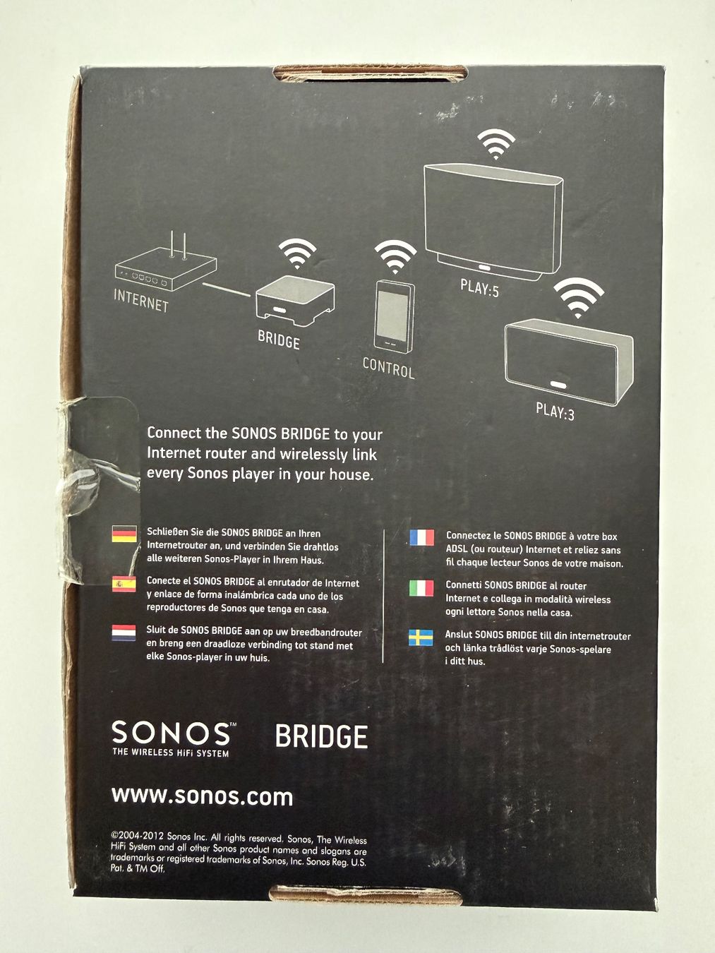 Sonos WiFi: Sonos Bridge - inkl. Anschluss Kabel – Usato da Zürich venduto da Kue_Zuerich 6
