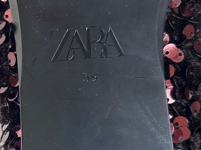 Zara Damenschuhe: Zara Ballerinas with Sequins – Neu (gemäss Beschreibung) aus St. Gallen von look-twice 7