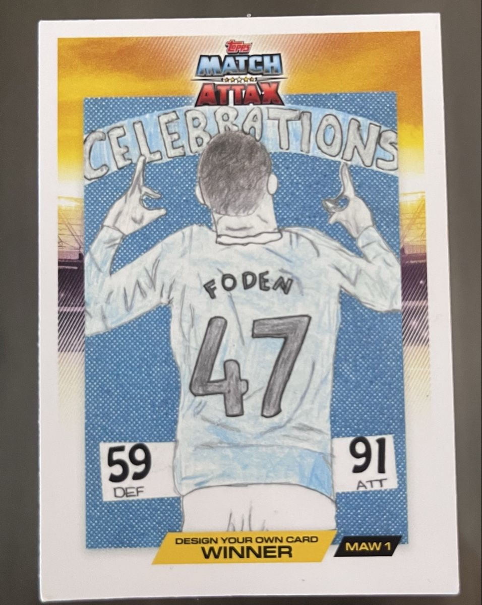 Topps Carte collezionabili: Match Attax Celebration Foden – Usato da Neerach venduto da bluna18