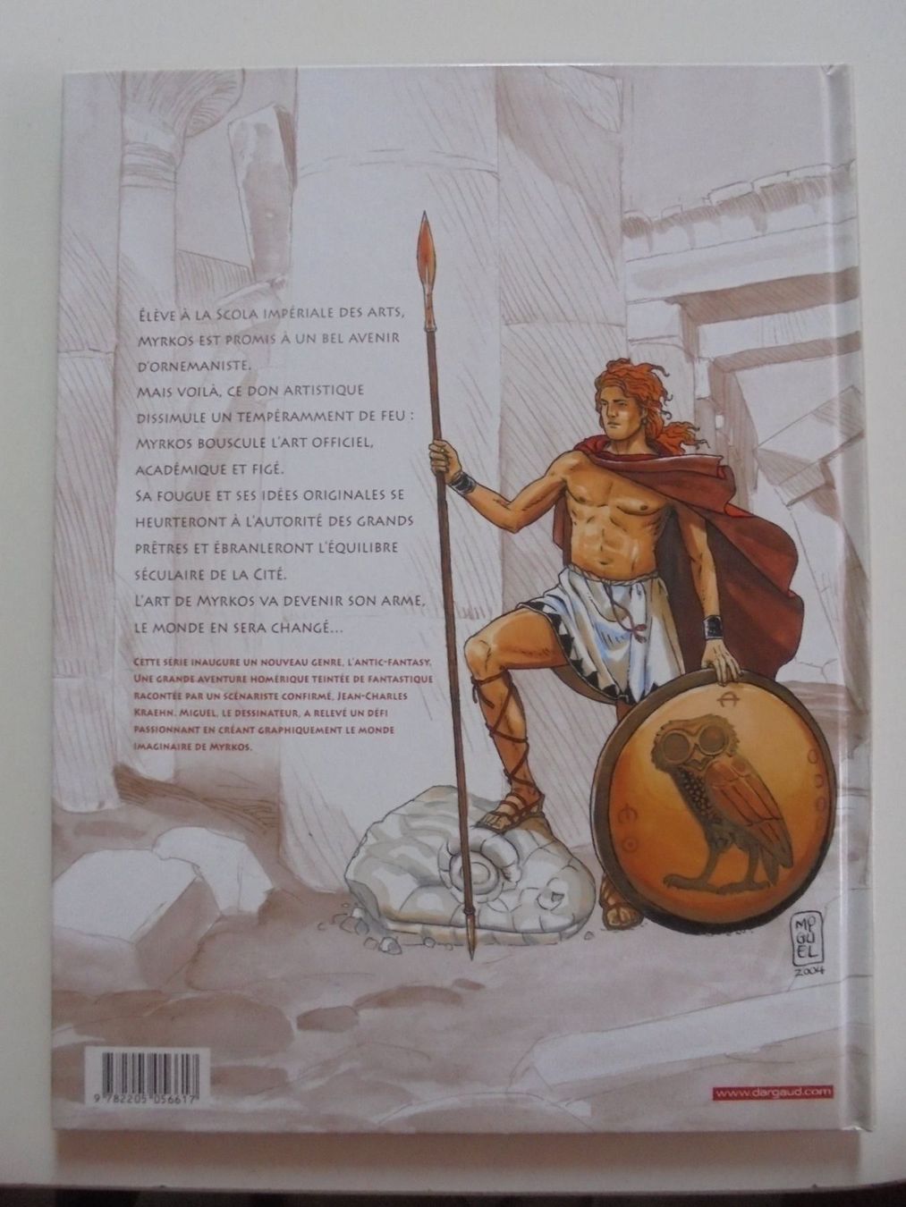 Fumetti: MYRKOS " 2) L' Insolent " Dargaud E.O 2005 – Usato da Crissier venduto da Promopost 1