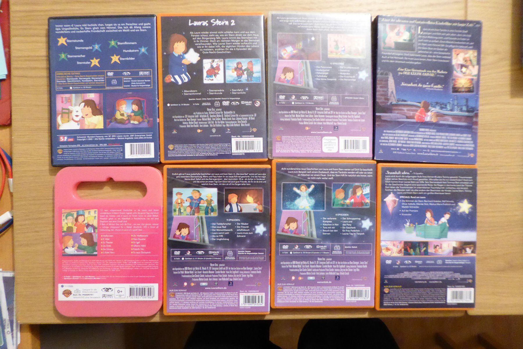 Tutti i DVDs: 8x DVD Lauras Stern – Usato da Allschwil venduto da Summelsarium 5