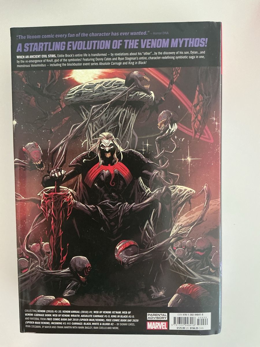 Fumetti: Venom Omnibus by Donny Cates (Marvel) – Nuovo (secondo la descrizione) da Münchringen venduto da loo_b7bd 2