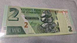 Banknote Zimbabwe 2019