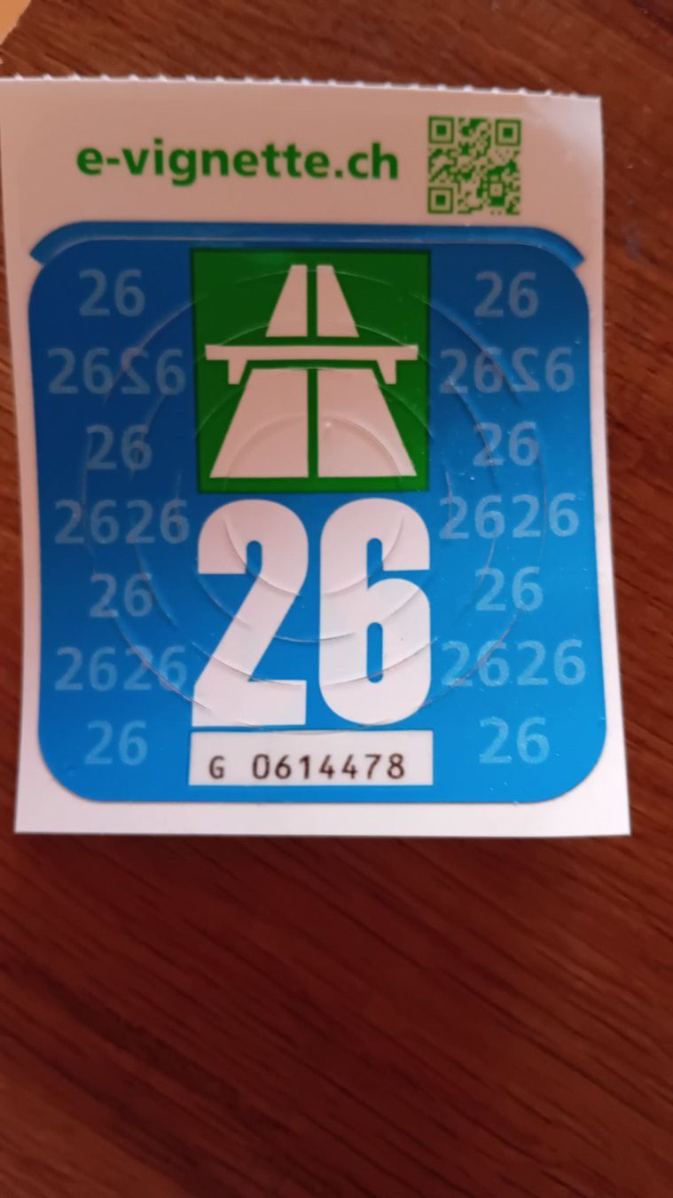 Autobahnvignetten: Autbahnvignette – Neu und originalverpackt aus Rickenbach LU von mar_g6xl