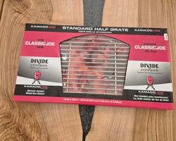 Kamado Joe Standard Half Grate–Edelstahl Grillrost (Classic)