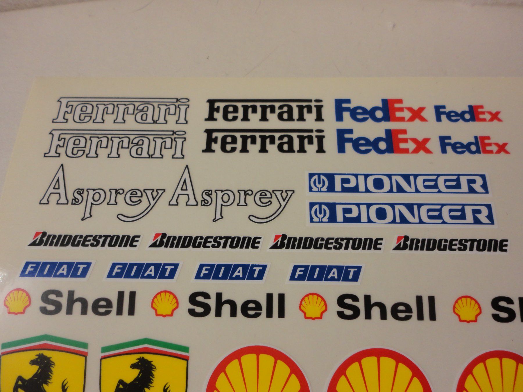 Sticker: Decal, Autoaufkleber ca. 1:10 – Nuovo e nell'imballaggio originale da Horgen venduto da RcModell 2