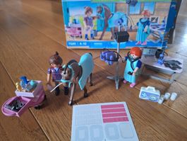 Playmobil 71241 Tierarztpraxis mit Pferd, komplett!