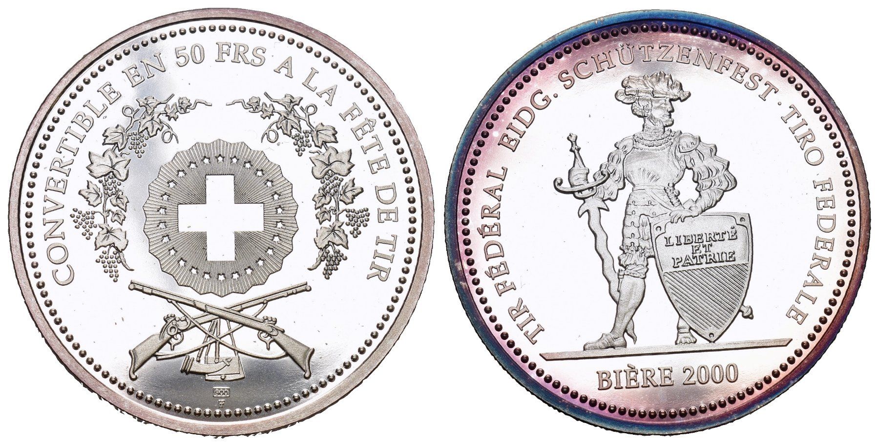 Alle Münzen: Schützentaler Biere 2000 – Gebraucht aus Bern von numismatictops