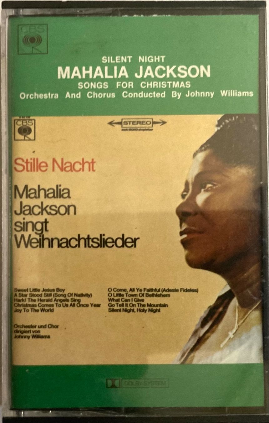 Cassettes audio: MAHALIA JACKSON - SINGT WEIHNACHTSLIEDER – D'occasion à Poliez-Pittet par Newtown-Records