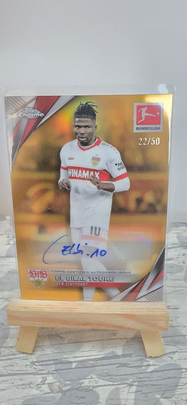 Topps Carte collezionabili: topps Toure /50 mit auto – Usato da Schinznach Dorf venduto da yve_f9px