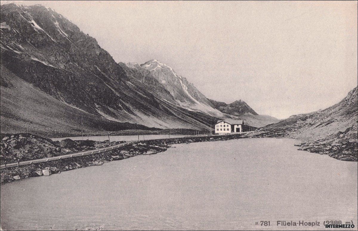 Cartoline postali: Flüela GR // Hospiz ca. 1910 – Usato da Basel venduto da intermezzo12