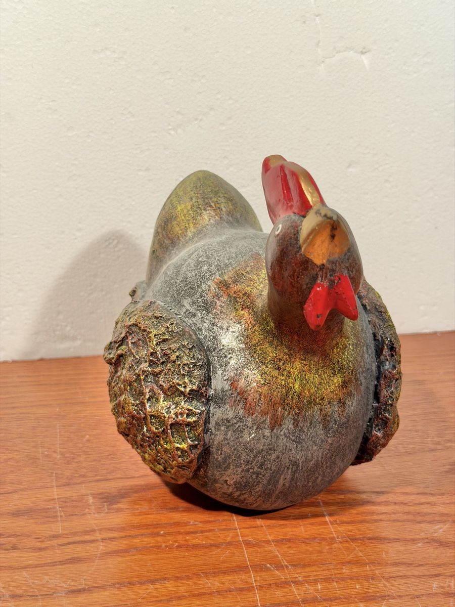 Tutte le decorazioni: Rustic wooden Statue - Farmhouse Decor - Spring Chicken – Usato da Lausanne venduto da vas_cdb2 1