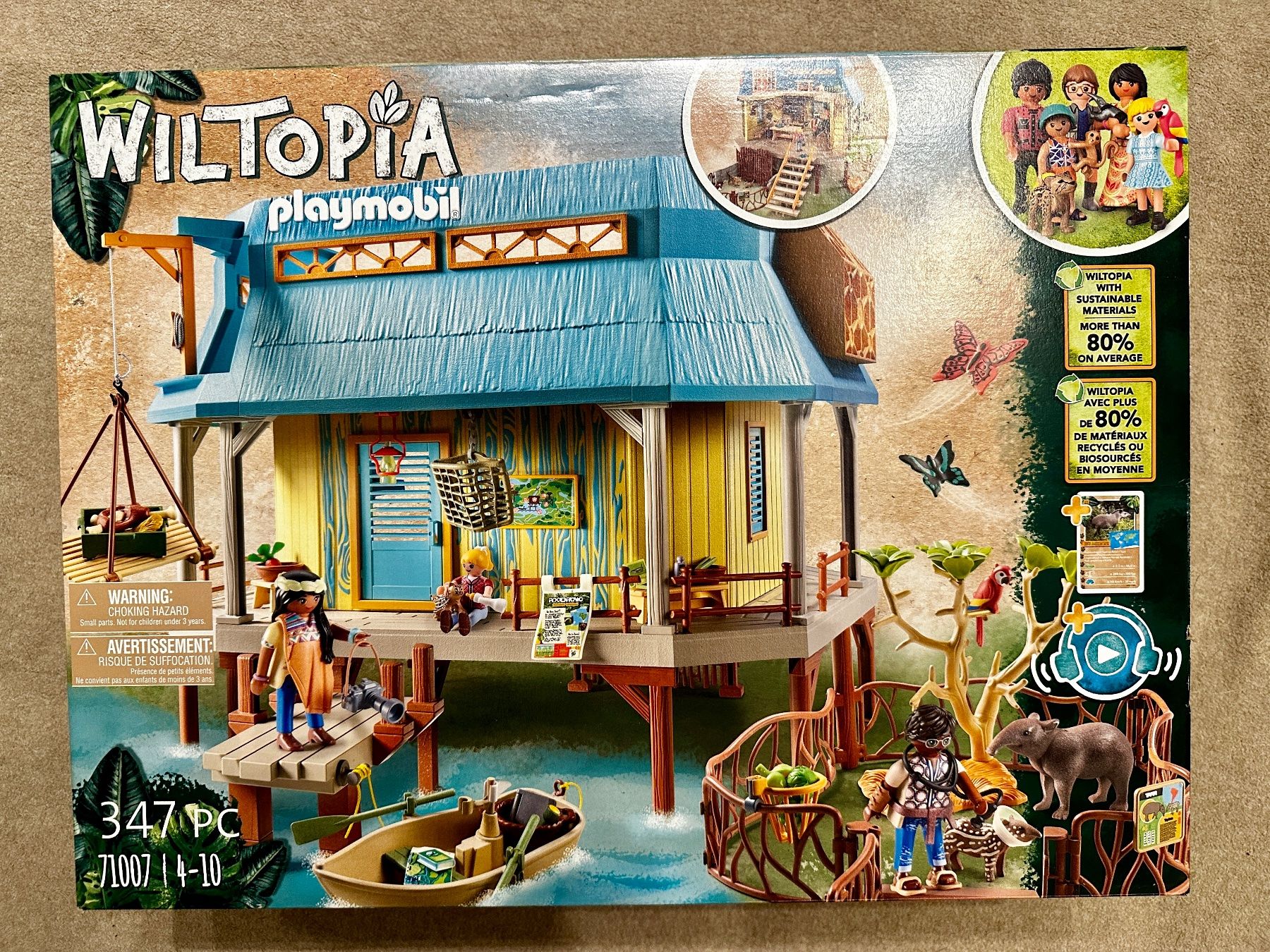 Playmobil Giocattoli: Playmobil Wiltopia - Tierpflegestation (71007) – Usato da Zetzwil venduto da gent1974