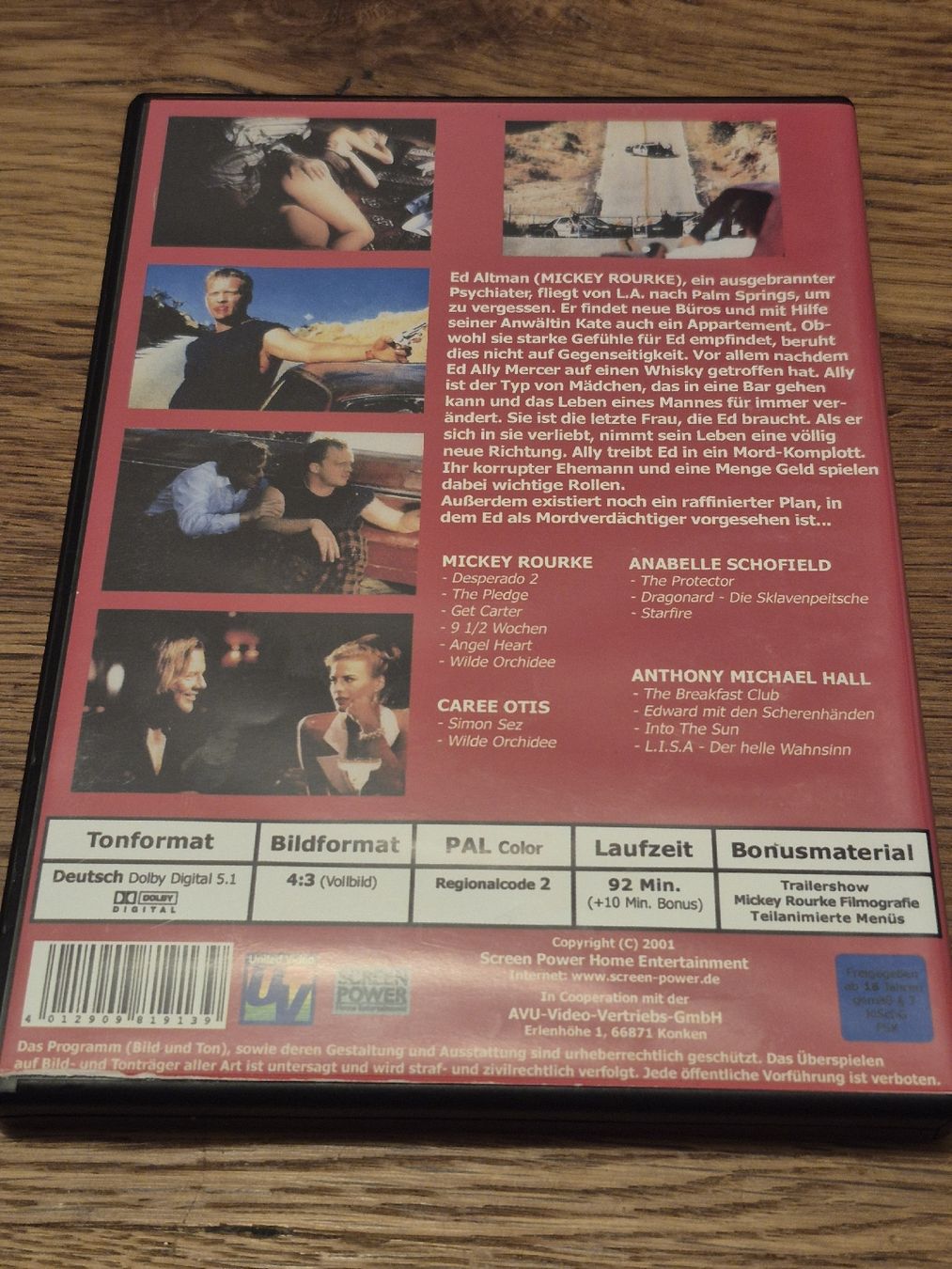 Tutti i DVDs: Exit in Red mit Mickey Rourke (DVD) – Usato da Oberembrach venduto da giu_7ksd 1