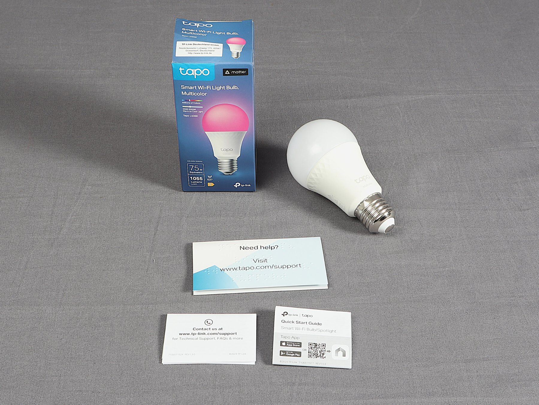 Lampen: SMARTWi-Fi Light Bulb, Multicolor – Neu und originalverpackt aus Steinen von Restwert_Steinen