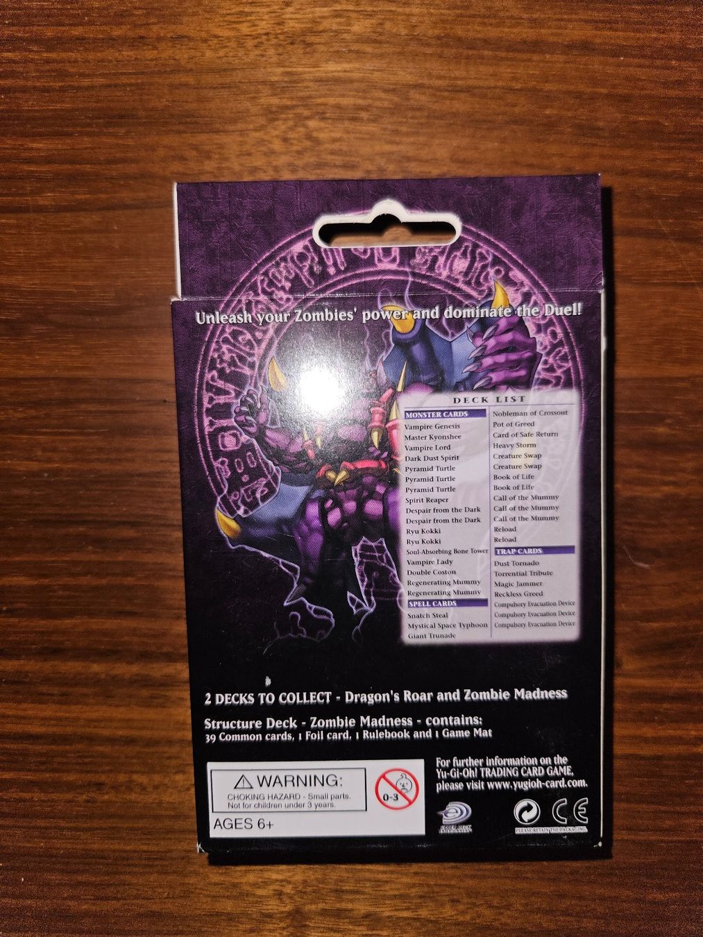 Yugioh Sammelbilder & Trading cards: Yu-Gi-Oh Structure Deck Zombie Madness Englisch 1st Edition – Neu und originalverpackt aus Hagenbuch ZH von RoumanV 1