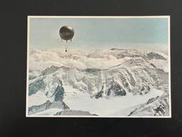 Ballon-Post-Karte 1960 Kursaal Interlaken 100 Jahre  (G298)