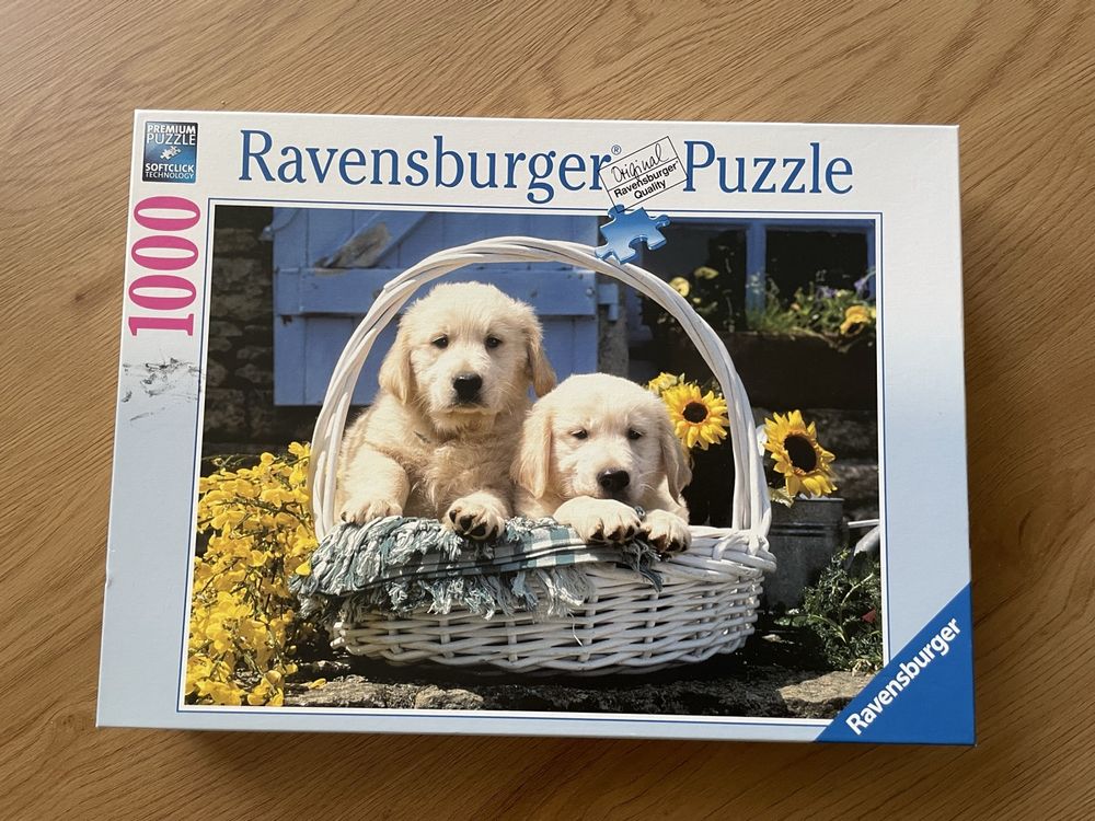 Educa – Puzzle Enfant 100 Pièces – Chiots Adorables – 40 X 28 Cm – Dès 6 Ans – Activité éducative Et Créative