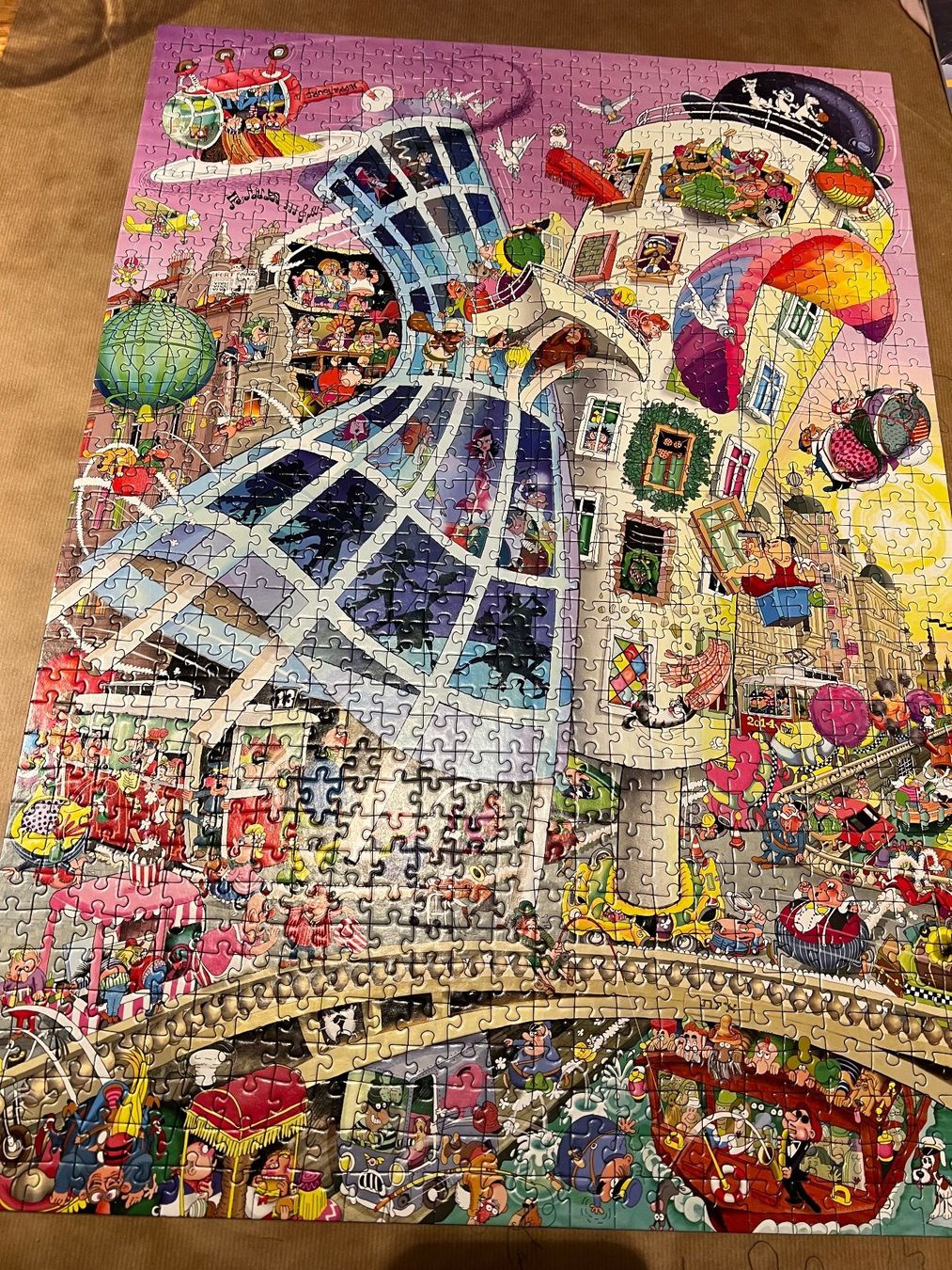 Heye Puzzle: 1000 Pzzle von Heye RS Crisp "Ginger & Fred" – Usato da Steffisburg venduto da 9MOMO5 6