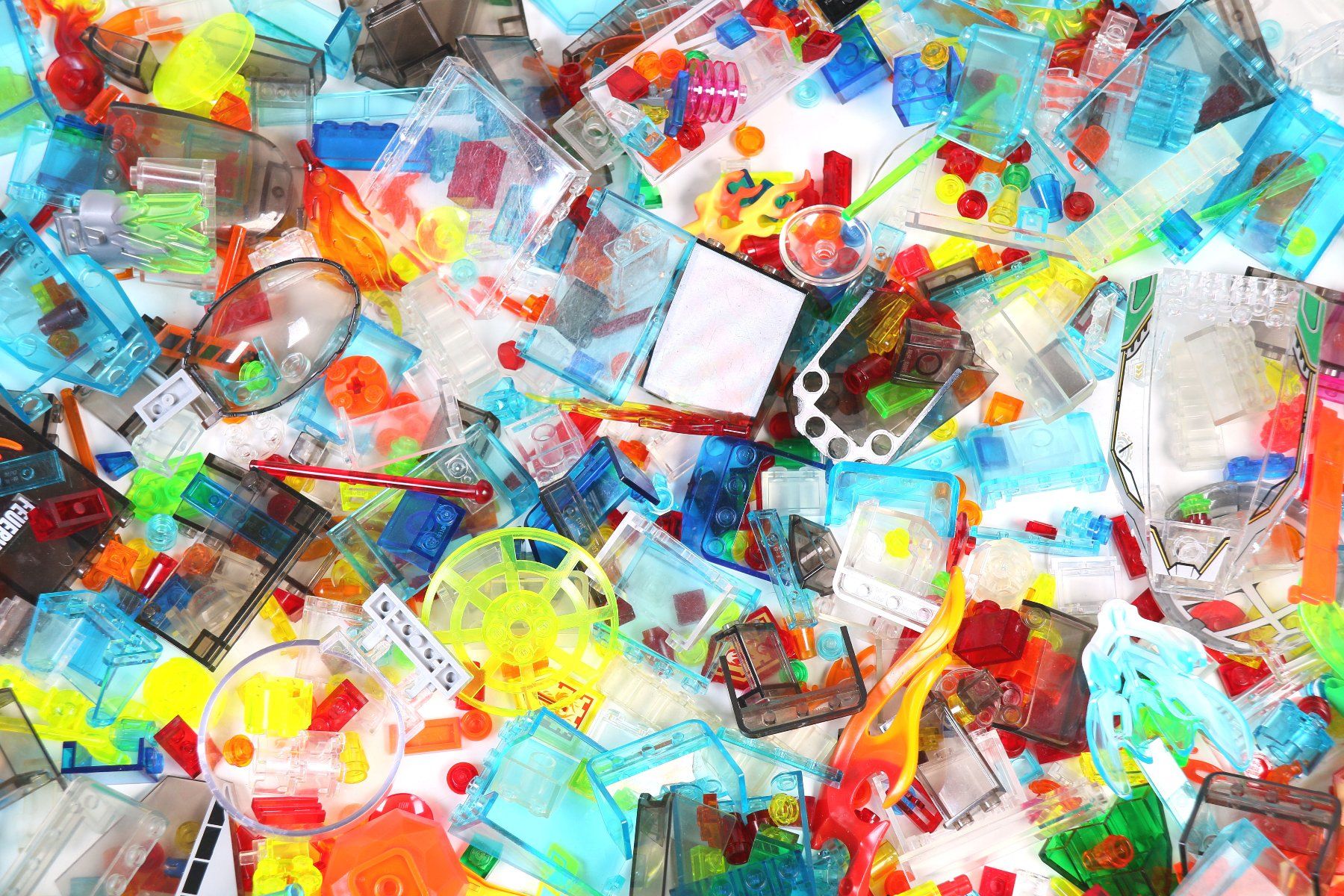 Lego Jeux de construction: 1.0 kg. transparente Legoteile – D'occasion à Hettlingen par Scholi99 2