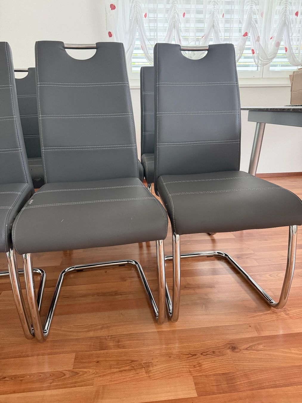 Chaises: 8er Set Esszimmerstühle – D'occasion à Obernau par agaton 4