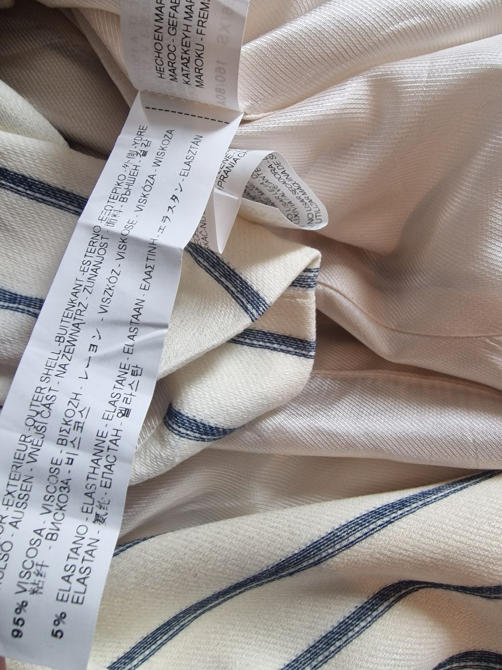 Zara Giacche: Zara gestreifter Wickel-Blazer – Usato da Balgach venduto da kimo1 3
