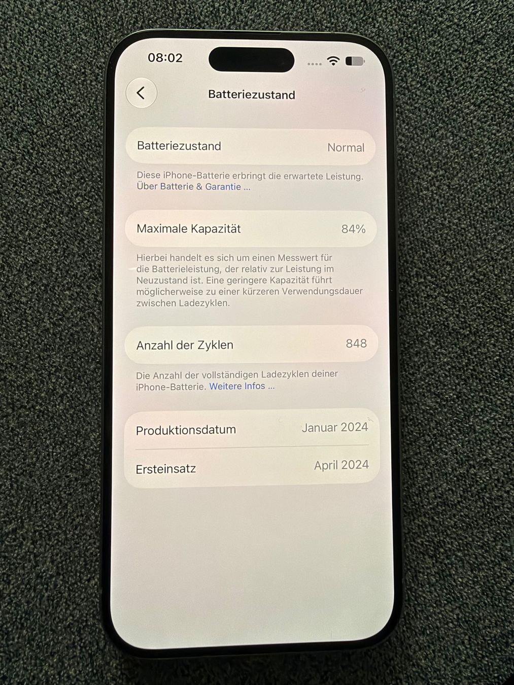 Apple Telefoni cellulari / Smartphones: Iphone 15 Pro 128 Gb – Usato da Allschwil venduto da nik_ygz7 2