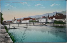 Postkarte 1911 Solothurn - Kreuzackerbrücke