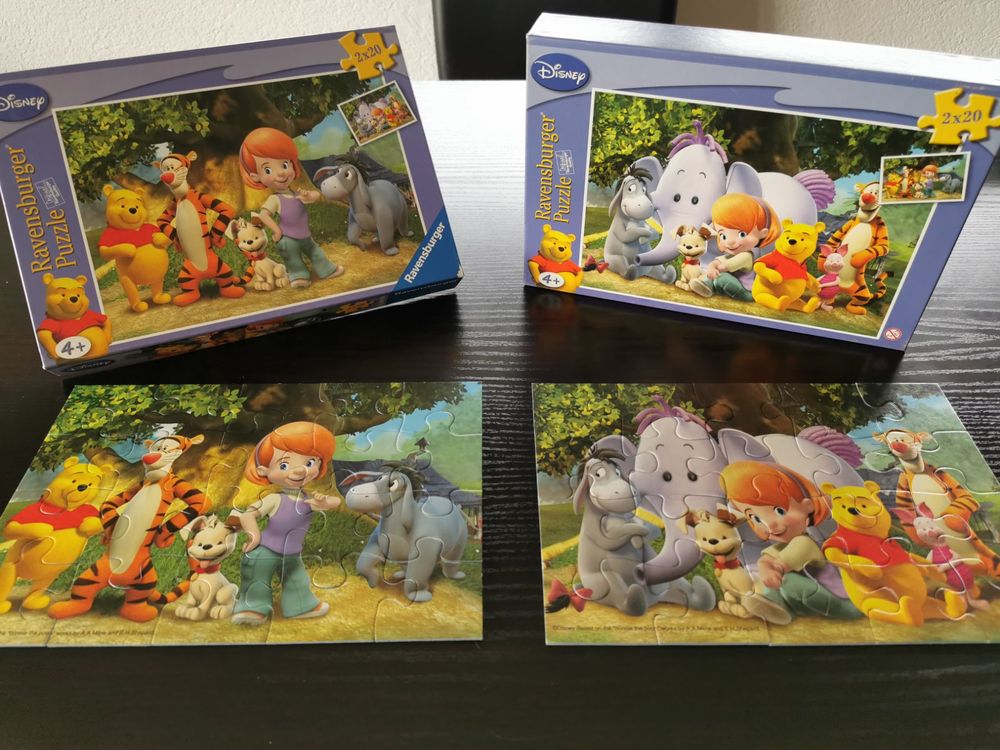Ravensburger Puzzle 'Im Schlossgarten' - 2x 20 Teile - Für Kinder & Puzzle-Einsteiger