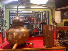 Kupfer Destille / Brennkessel - 100Liter