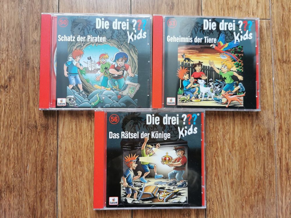 Die drei ??? Fragezeichen Kids - Folge 50, 53 & 56 (Gebraucht) in ...