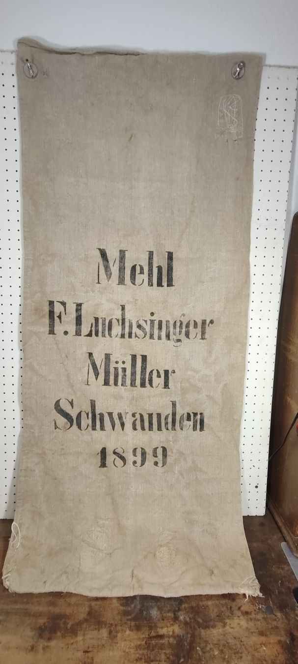 Guinzagli & Collari: Wunderschöner alter Leinensack aus nr 4 1899 – Usato da Gelterkinden venduto da MYSTOREFORYOU4460 2